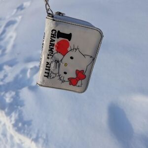 Hello Kitty Charmmy Kitty White and Red Wallet